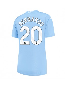 Manchester City Bernardo Silva #20 Replika Hemmakläder Dam 2023-24 Kortärmad